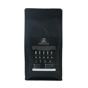 product photo of back packaging design megawattcoffee
