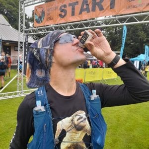 Marathon drinks megawatt shot pre race